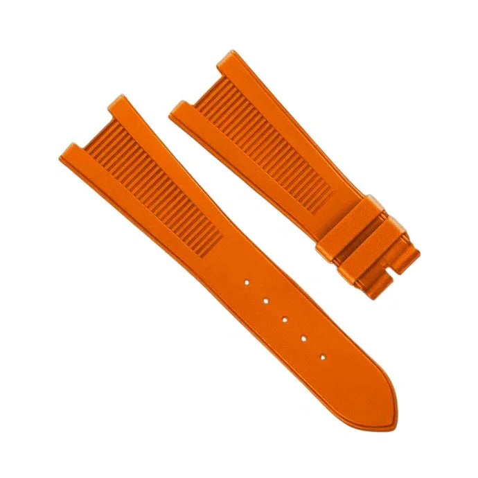 RubberB for Patek Philippe Nautilus - Orange PK77 Strap - rubber watch strap