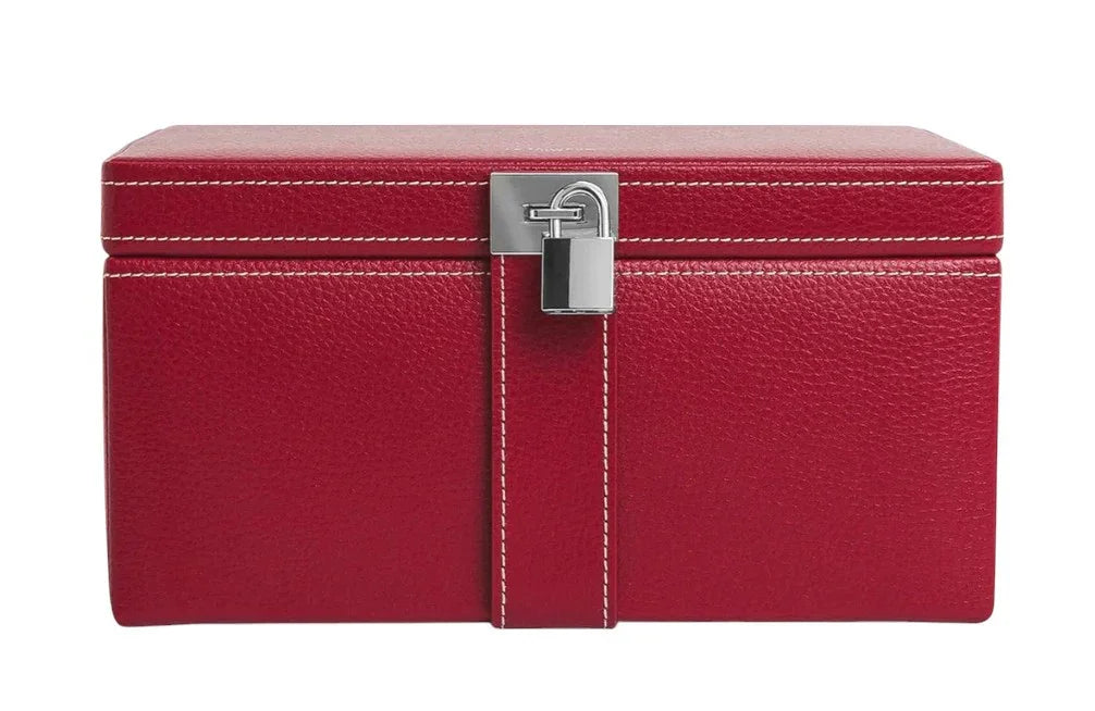 Le Tanneur - large leather jewelry box - view 6