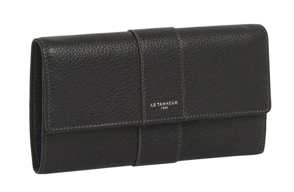 Le Tanneur - travel jewelry pouch - detail