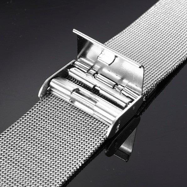Mesh bracelet with classic buckle - detail