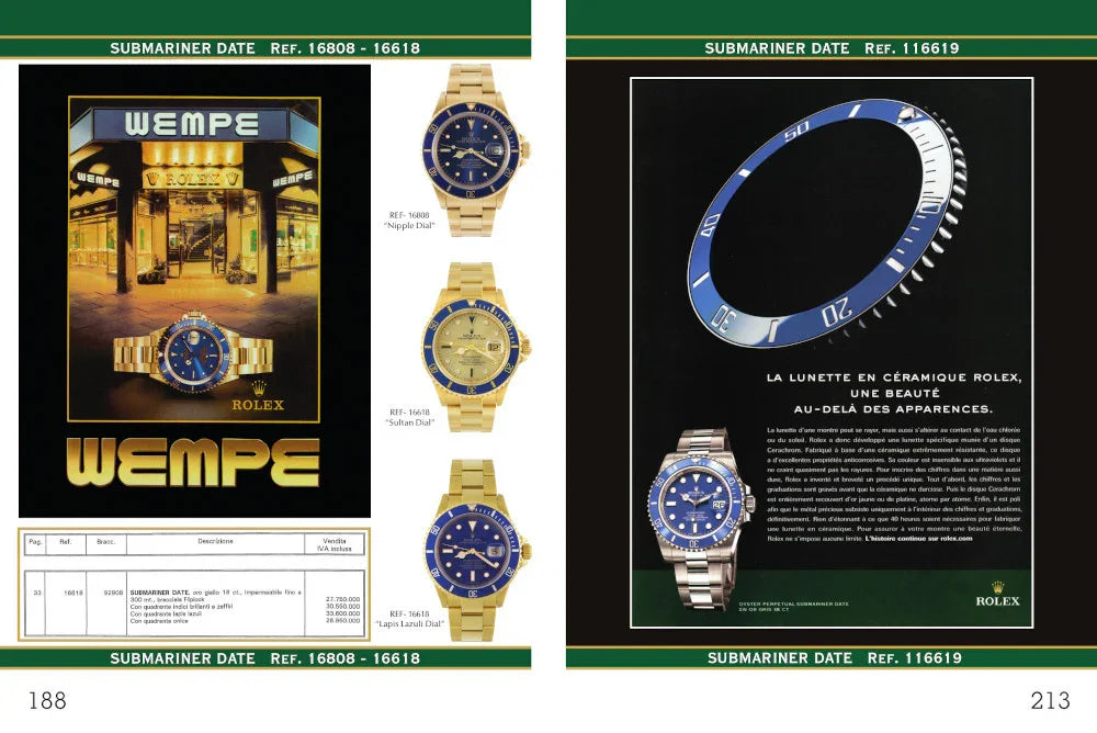 Mondani Book: Rolex Submariner Sea-Dweller - detail