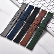 KronoKeeper double-layer FKM rubber strap - Sky Blue - rubber watch strap