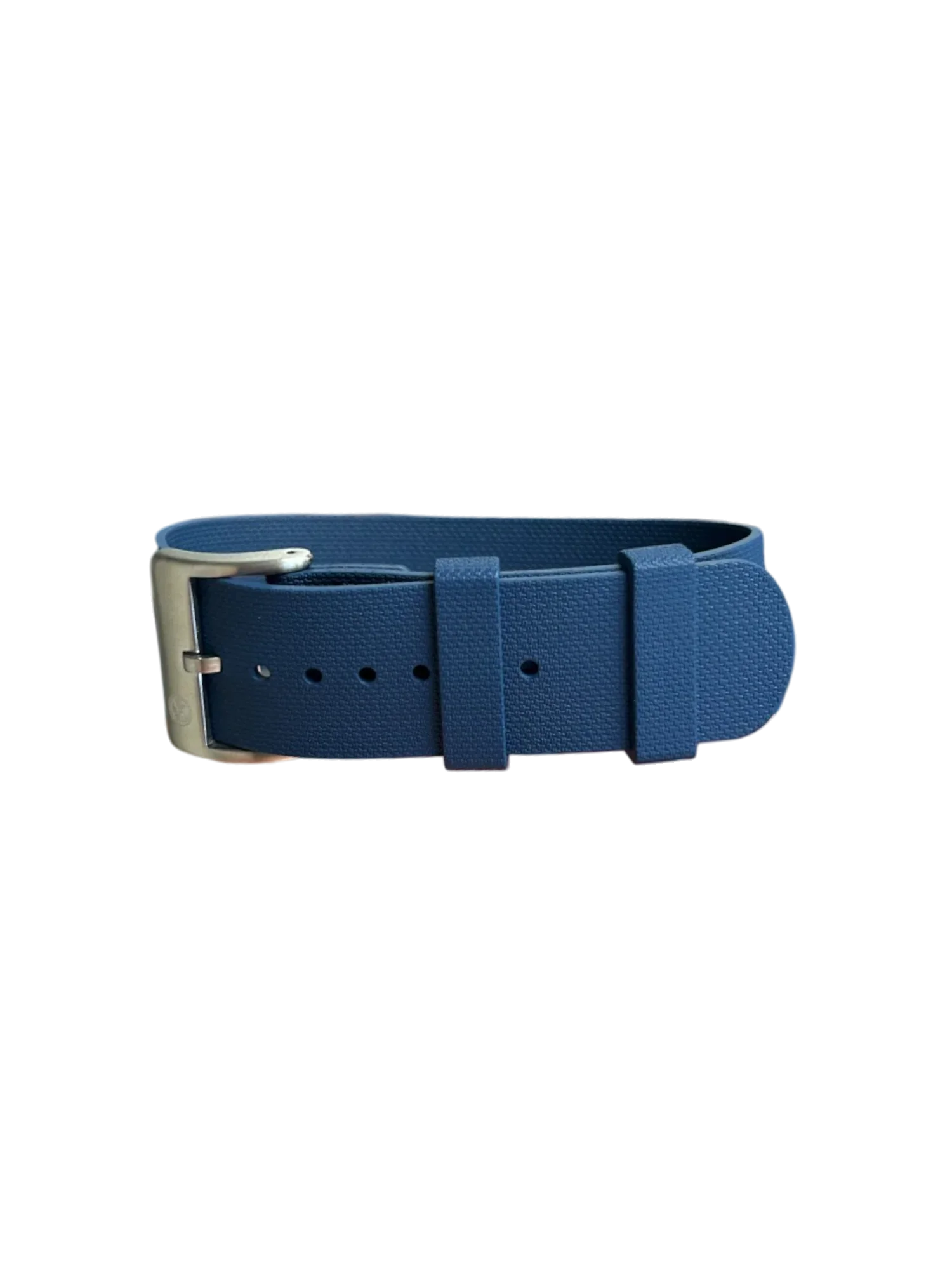 NATO strap KronoKeeper in FKM Rubber - Navy Blue - NATO nylon watch strap