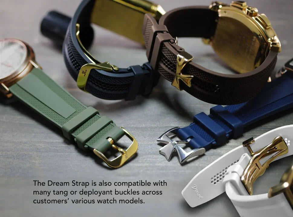 Rubber B Strap - Dream Strap Universal - MeshMatic - Military Green - view 3