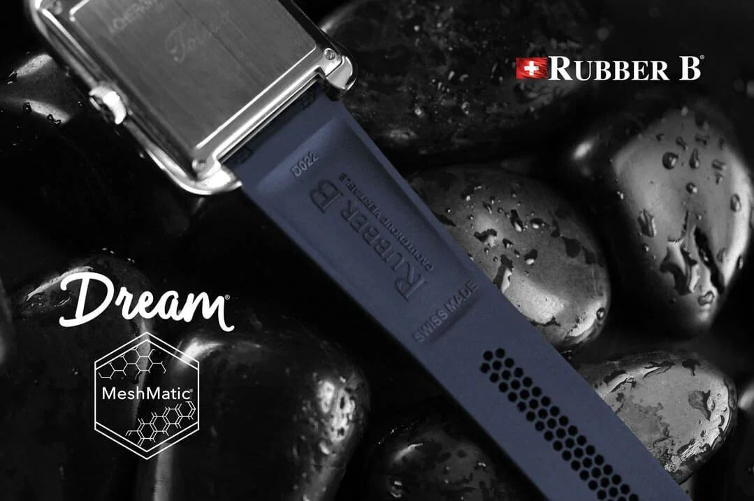 Rubber B Strap - Dream Strap Universal - MeshMatic - Espresso Brown - view 7