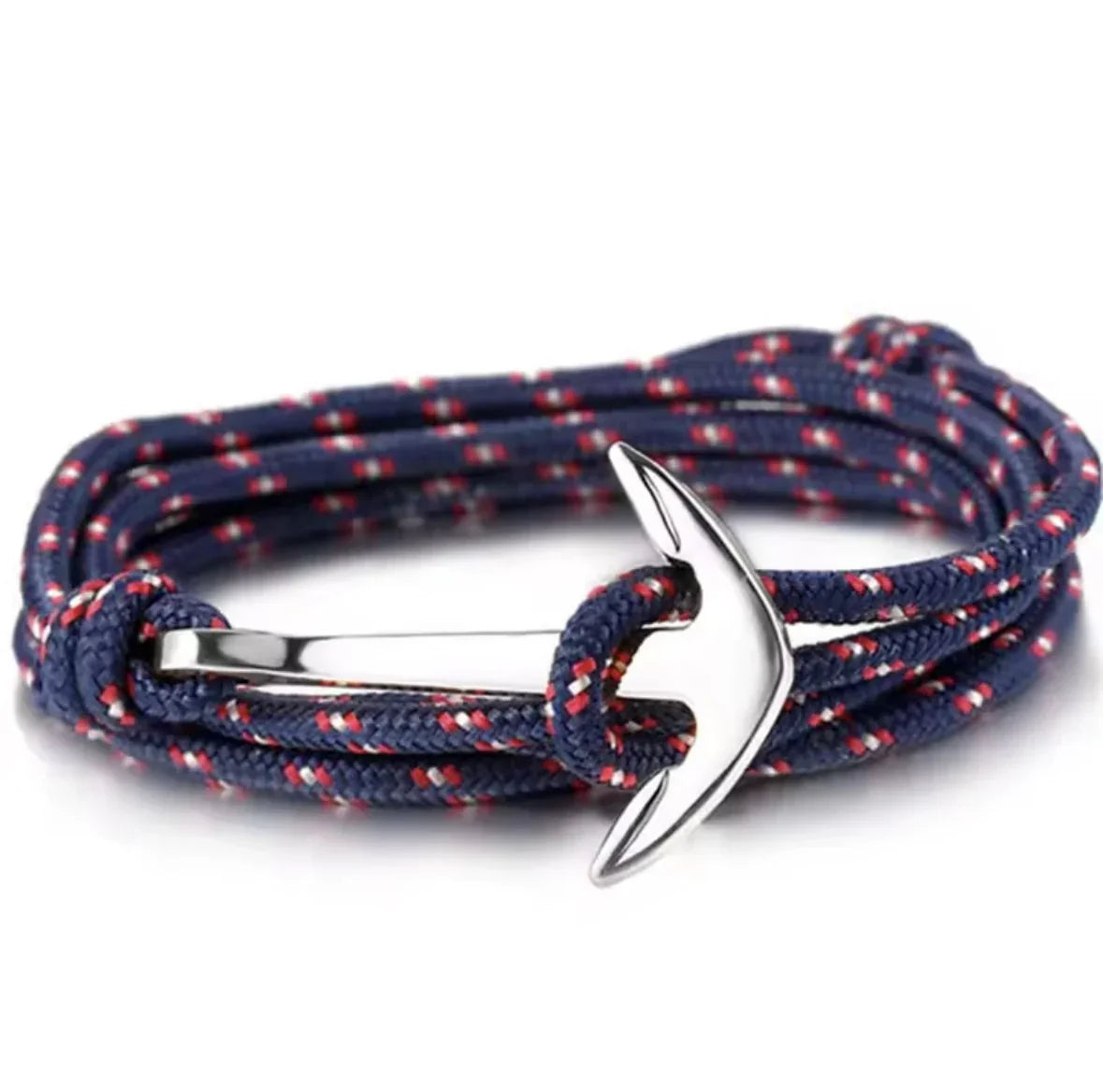 Steel anchor bracelet - view 10