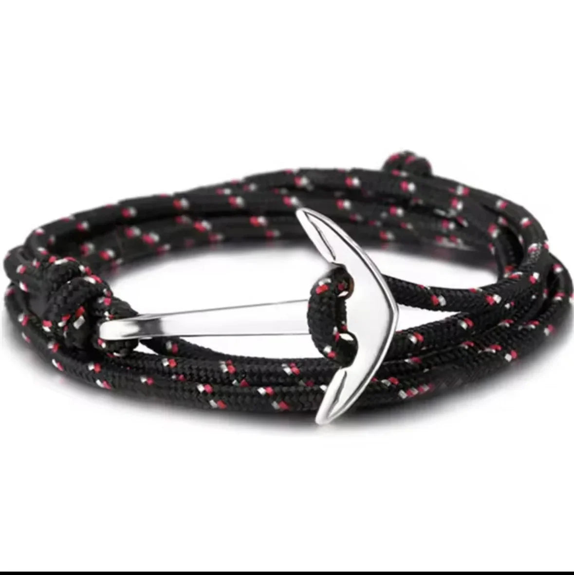 Steel anchor bracelet - view 11