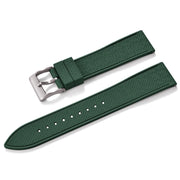 KronoKeeper mosaic Rubber Strap - Green - rubber watch strap