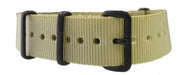 NATO watch strap Sand PVD - NATO nylon watch strap