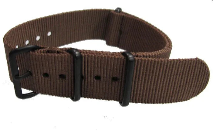 NATO watch strap Brown PVD - NATO nylon watch strap
