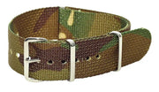 NATO watch strap Camo 3 - NATO nylon watch strap
