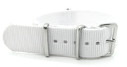 NATO watch strap White - NATO nylon watch strap