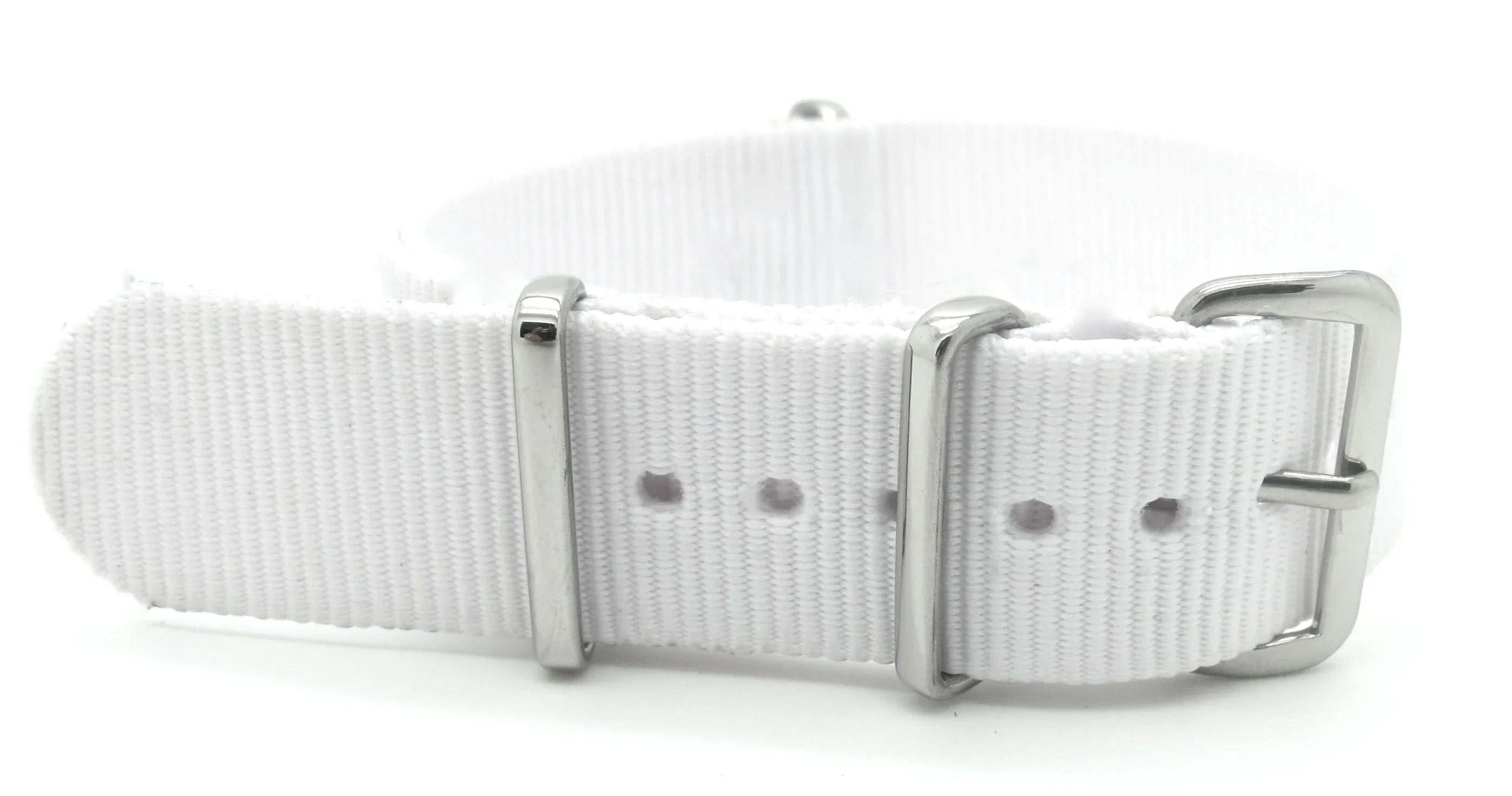 NATO watch strap White - NATO nylon watch strap