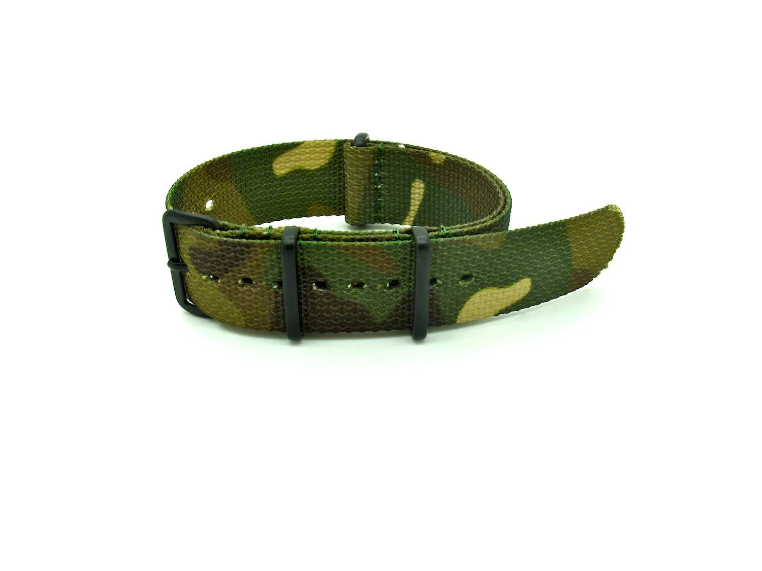 NATO watch strap Camo 3 PVD - NATO nylon watch strap