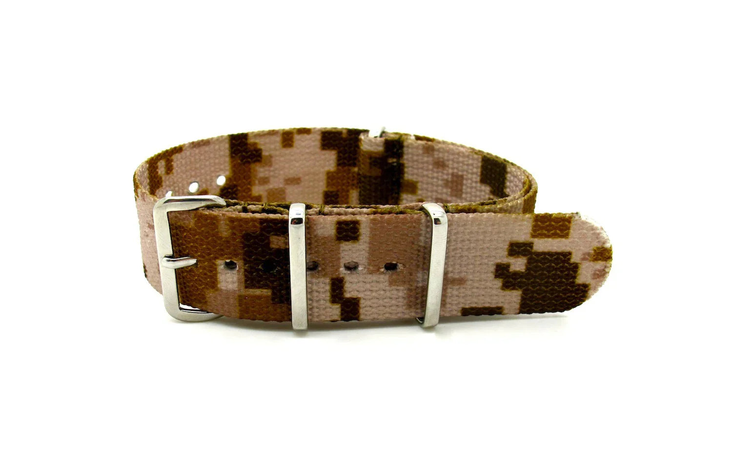 NATO watch strap Camo 4 "Desert" - NATO nylon watch strap