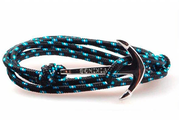 Steel anchor bracelet - view 3