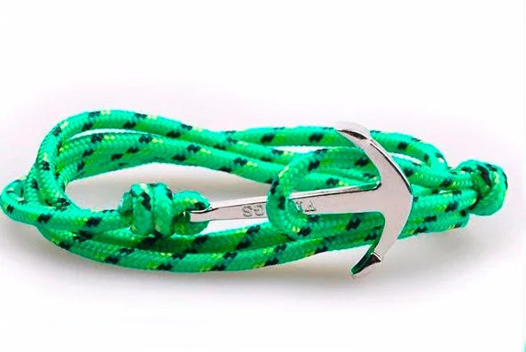 Steel anchor bracelet - view 5