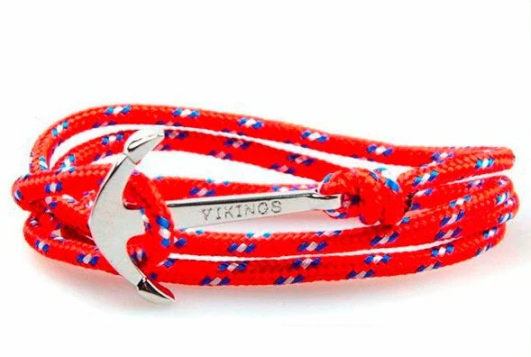 Steel anchor bracelet - view 6