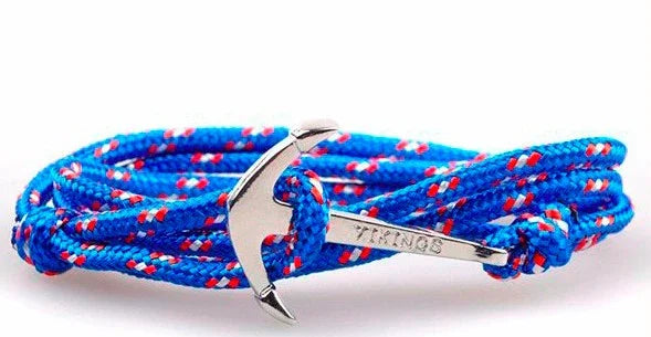 Steel anchor bracelet - view 8