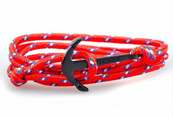 Black PVD anchor bracelet - view 6