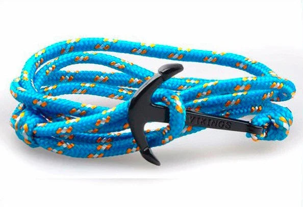 Black PVD anchor bracelet - view 7