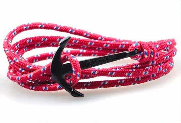 Black PVD anchor bracelet - view 9