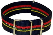 NATO watch strap Blue/Yellow/Green/Red - NATO nylon watch strap