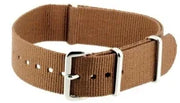 NATO watch strap Brown - NATO nylon watch strap