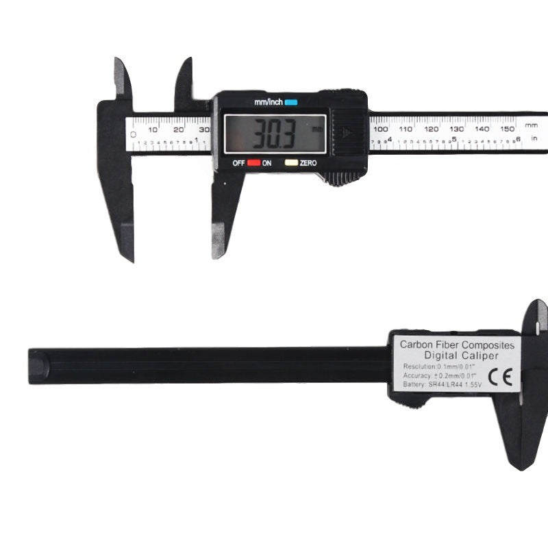 Digital Caliper in Carbon Fiber Composite