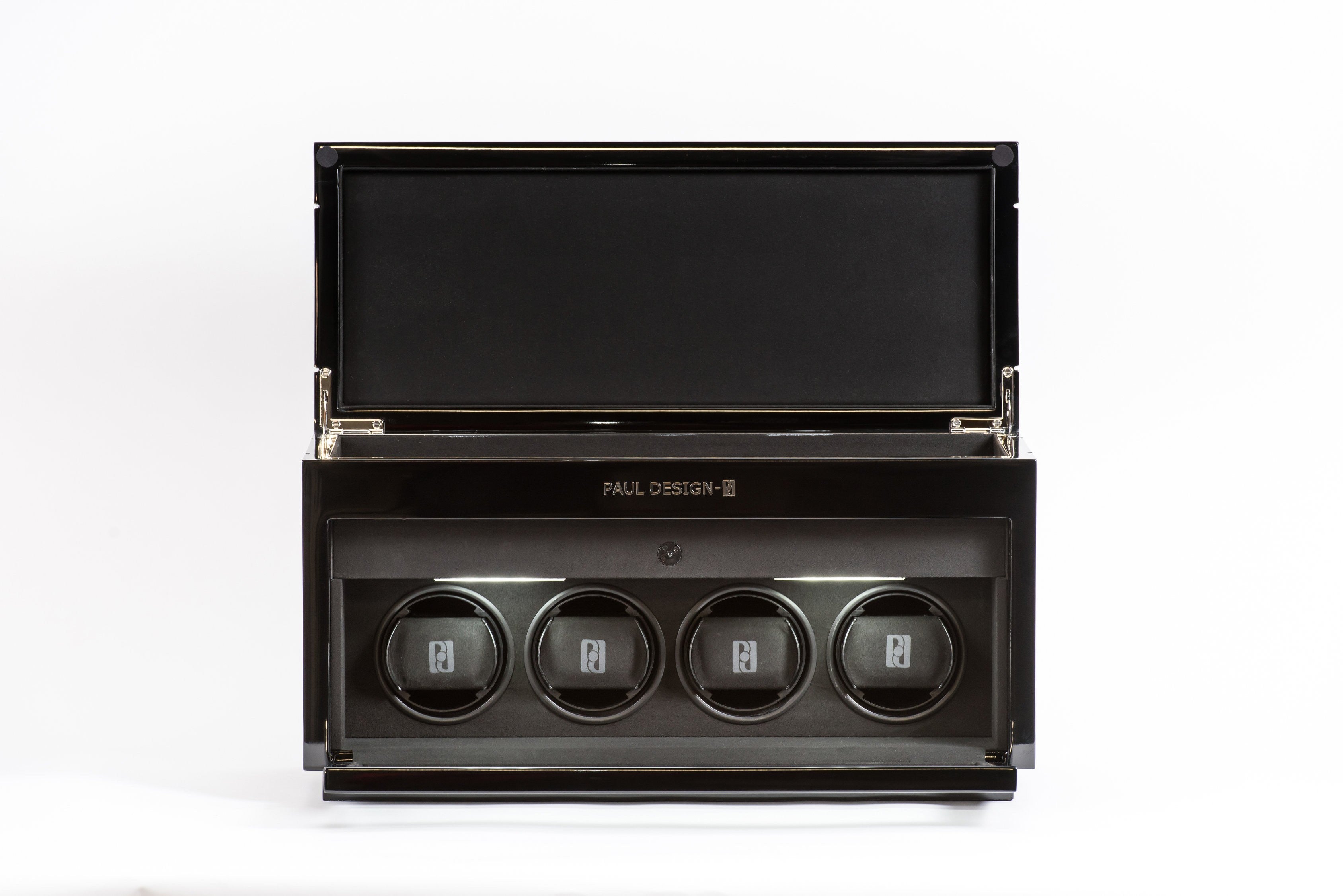 Paul Design - Gentleman 4+6 Watch Winder & Extra storage for 6 watches