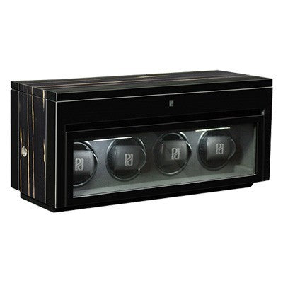 Paul Design - Gentleman 4+6 Watch Winder & Extra storage for 6 watches