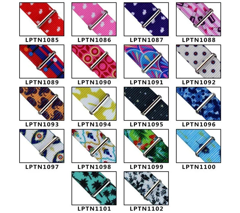 NATO watch strap Motif Prints - detail