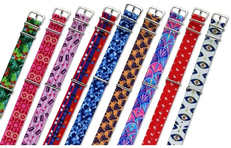 NATO watch strap Motif Prints - NATO nylon watch strap