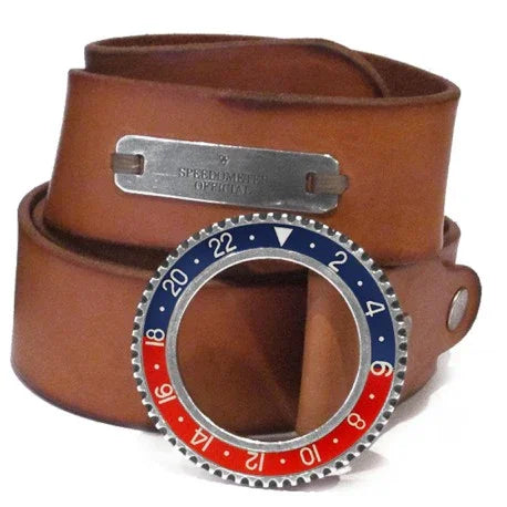Speedometer Official Cognac Leather Belt - view 6