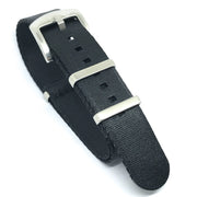 Seat Belt NATO watch strap - Black - NATO nylon watch strap