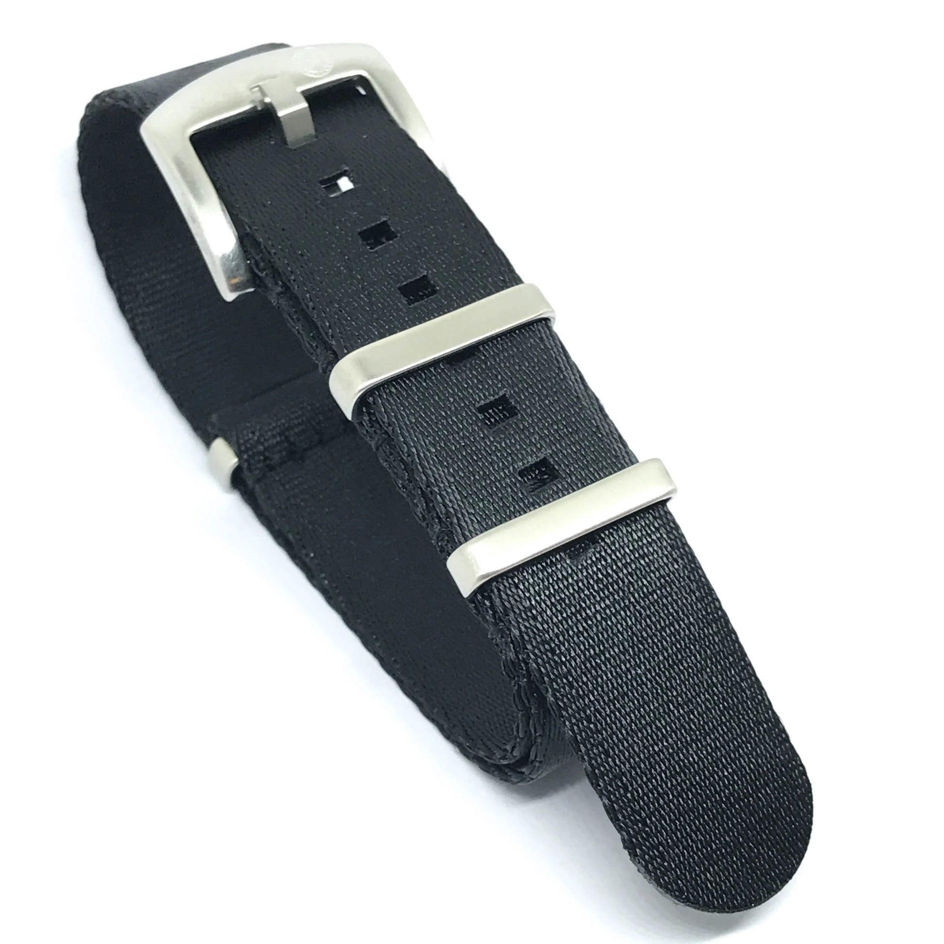 Seat Belt NATO watch strap - Black - NATO nylon watch strap