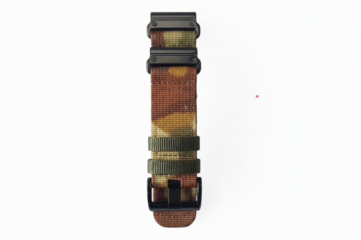 Sand Camo nylon strap for Garmin QuickFit 26 mm - KronoKeeper