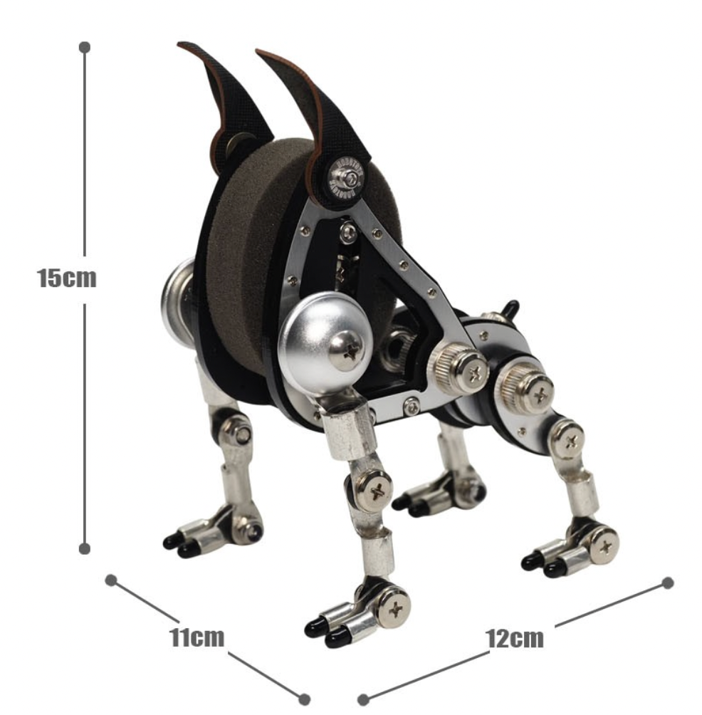 Drex robot dog watch stand by Robotoys, dimensions 15 x 12 x 11 cm