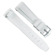 RubberB T808 for Tudor Pelagos FXD 42mm White Strap - rubber watch strap