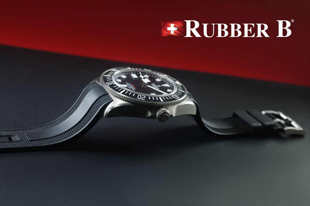RubberB T808 strap for Tudor Pelagos FXD - White - main view